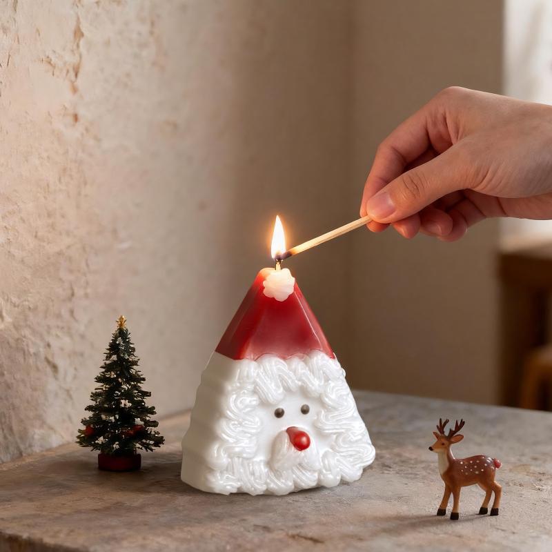 Santa Claus Silicone Candle Mo - Soap Making Ins ulasan dan harga