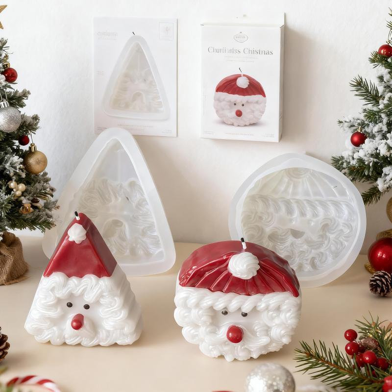 Santa Claus Silicone Candle Mo - Soap Making Ins ulasan dan harga