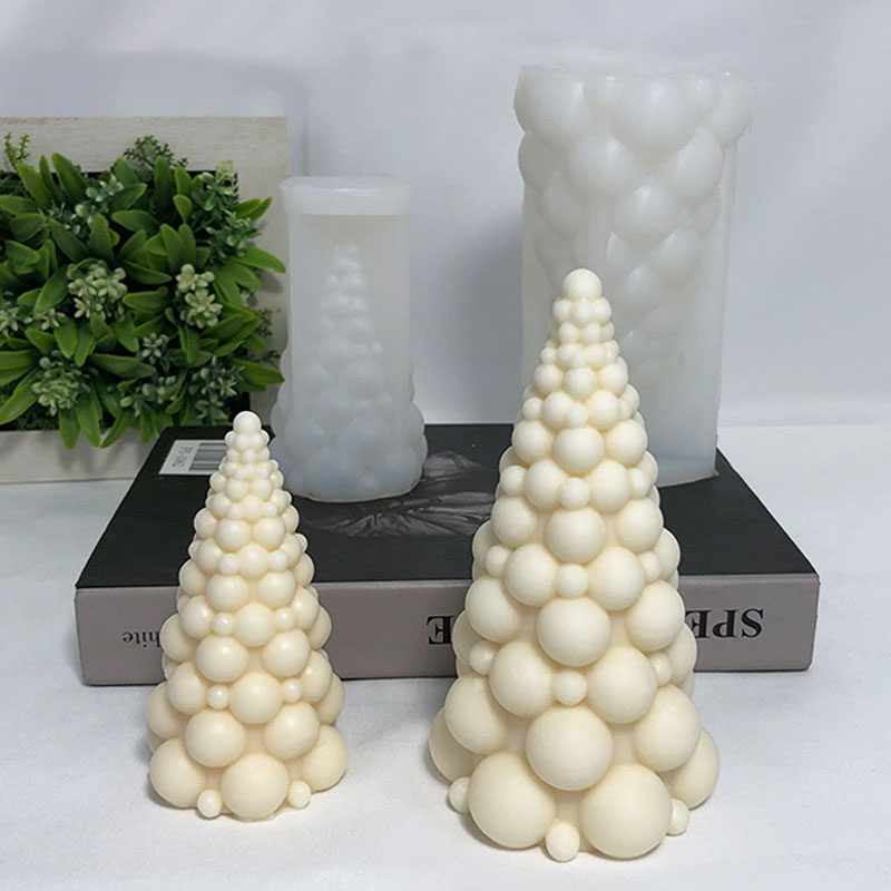 3D Bubble Christmas Tree Silic - Soap Making Diy Kit ulasan dan harga