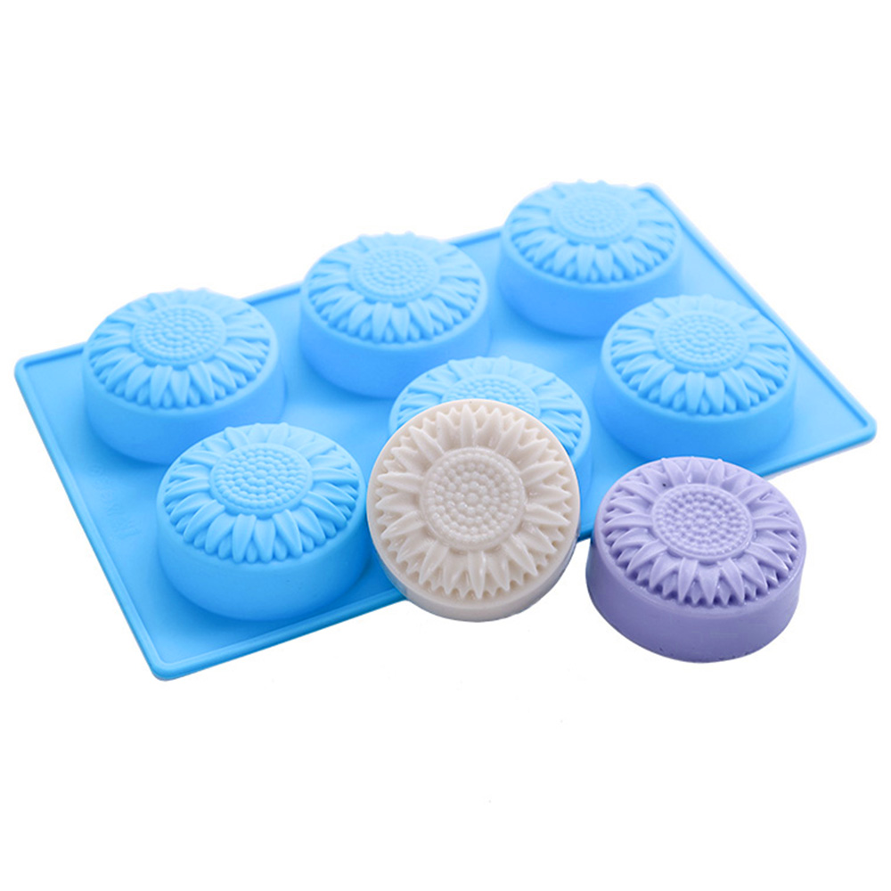 6 Cavity Silicone molds Flower - Soap Making Kit For Beginners ulasan dan harga