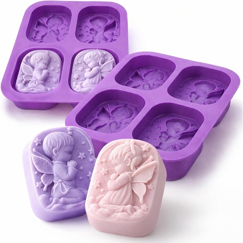 Angel Silicone Mold For Soap M - Soap Making Instructions ulasan dan harga