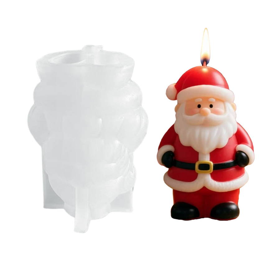 New 3D Santa Claus Silicone Ca - Soap Making Instructions ulasan dan harga